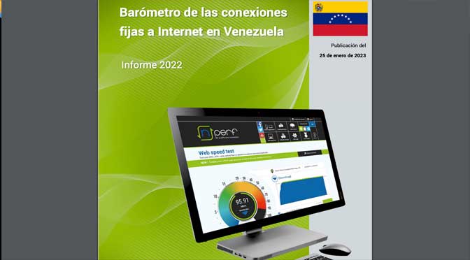 Internet fijo en Venezuela: 6X la velocidad de 2019